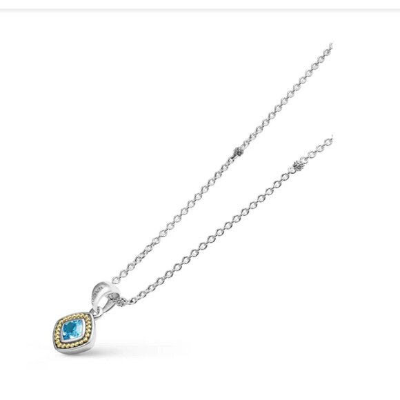Rittenhouse  Swiss Blue Topaz Pendant Necklace from Lagos - Picture 4 of 12